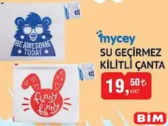 MYCEY SU GEÇİRMEZ KİLİTLİ ÇANTA